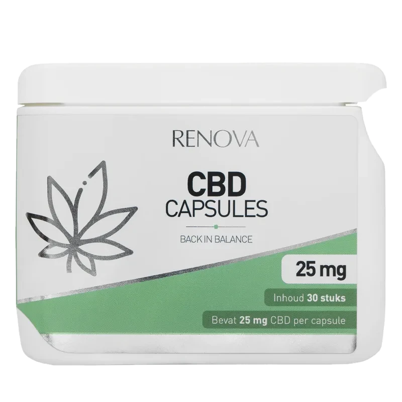 Potje Renova CBD-capsules